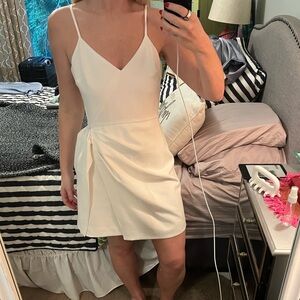 French Connection Cream Mini Dress